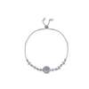 Bracelet femme argent fin diamant