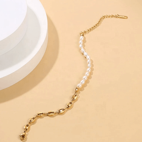 Bracelet grain de café perle