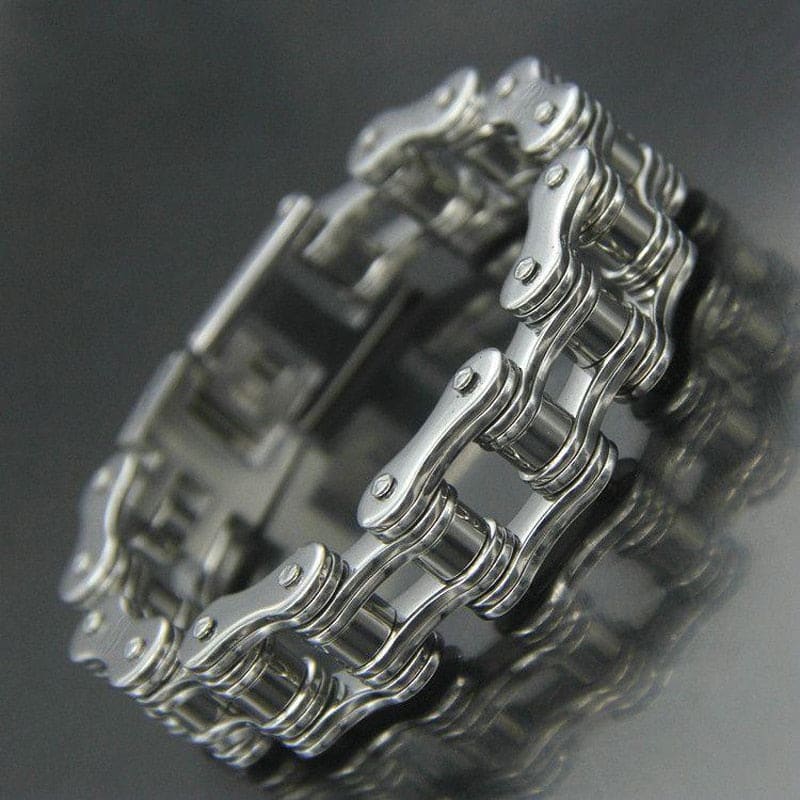 Bracelet Homme Acier Chaine de Moto