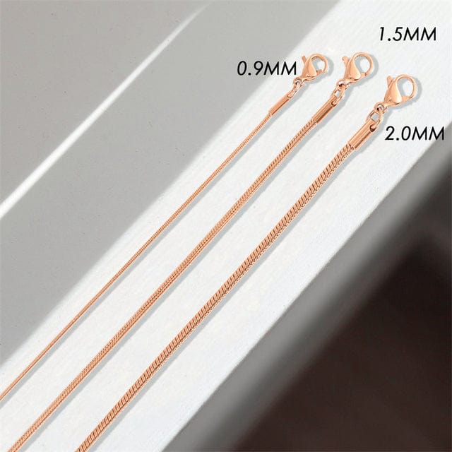 Bracelet maille serpent argent