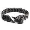 Bracelet Viking Fermoir Queue de Loup en Acier