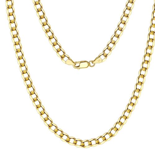 Chaine argent plaqué or