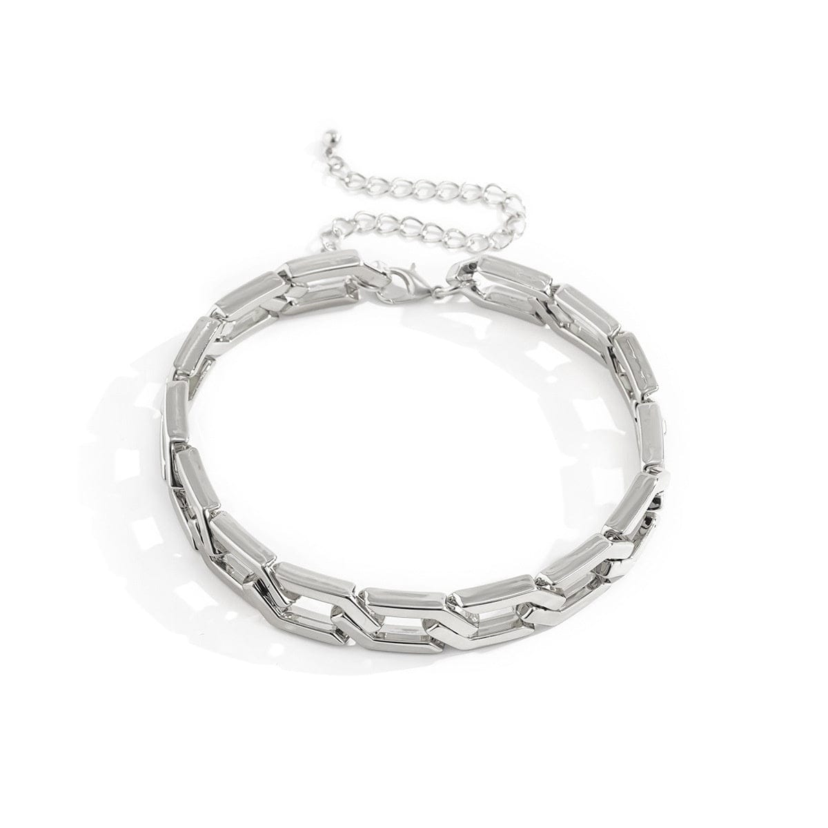 Chaine choker argent