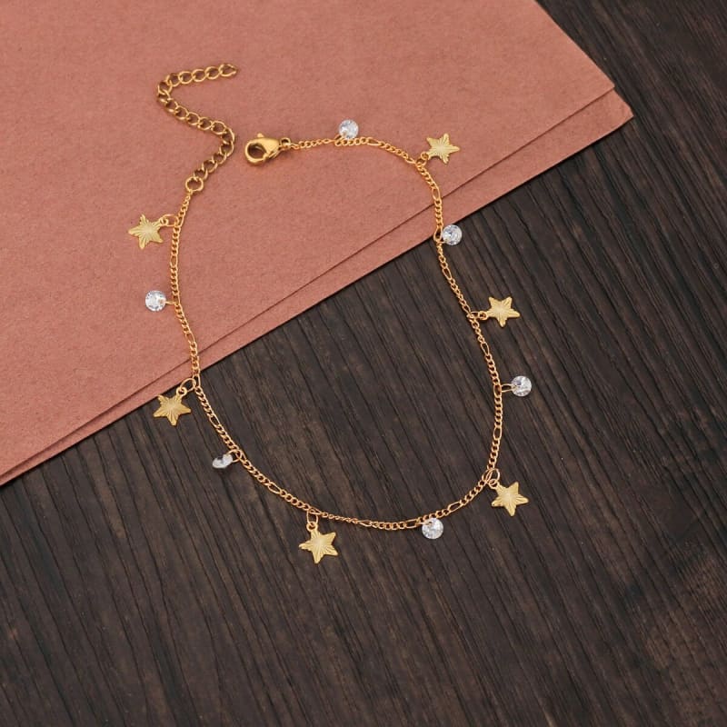 Chaine de cheville étoile