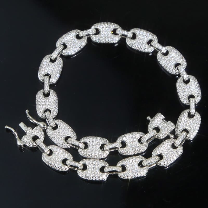 Chaine de cheville grain de café