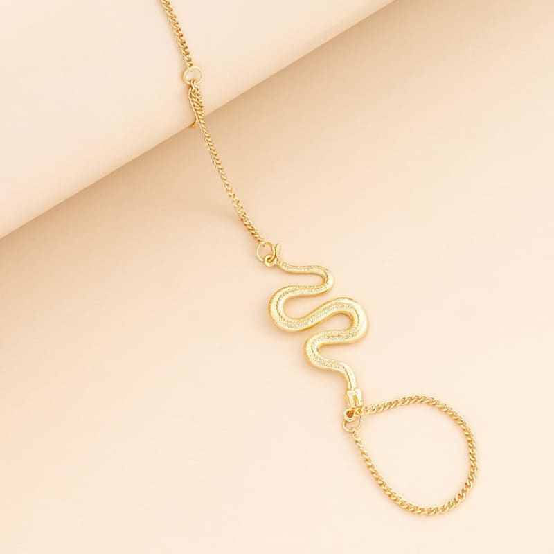 Chaine de main serpent