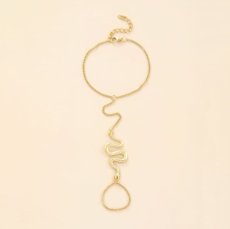 Chaine de main serpent