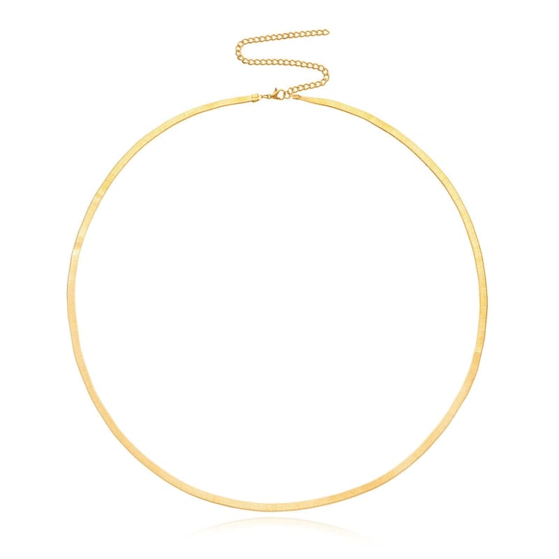 Chaine de taille minimaliste serpent