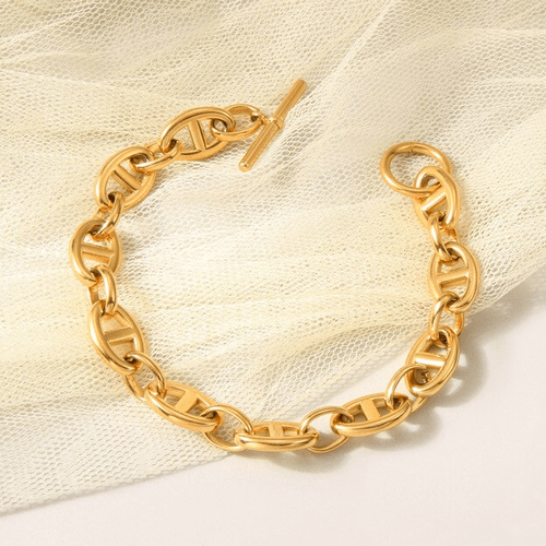 Chaine grain de café fermoir T