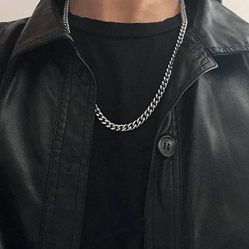 Collier chaine en argent pour homme