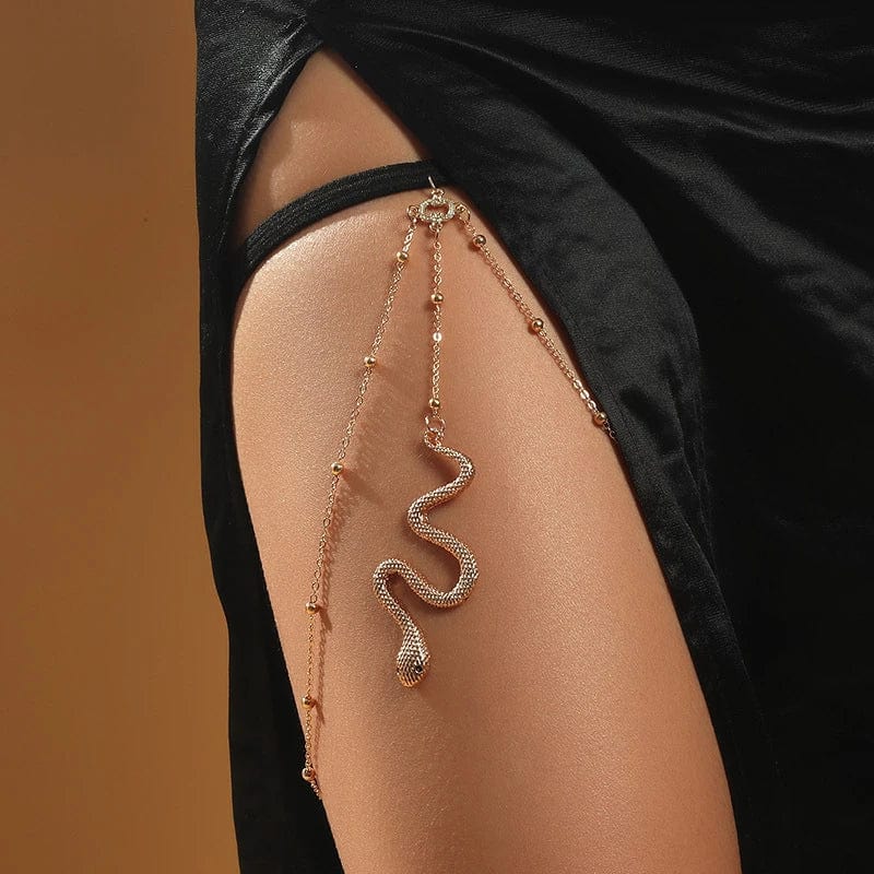 Collier cuisse serpent