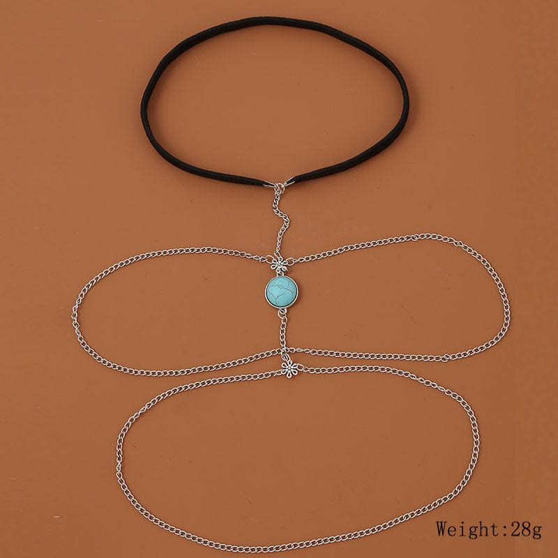 Collier de cuisse pierre