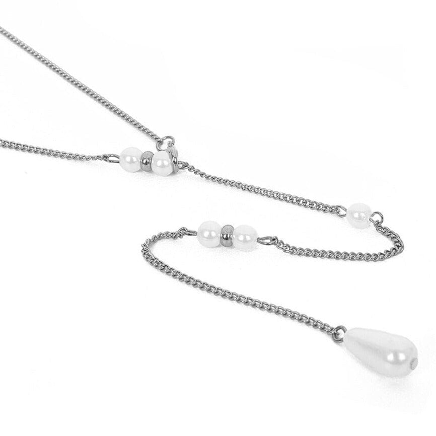 Collier de dos perle mariage