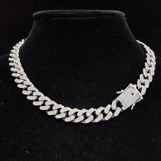 Collier diamant homme hip hop