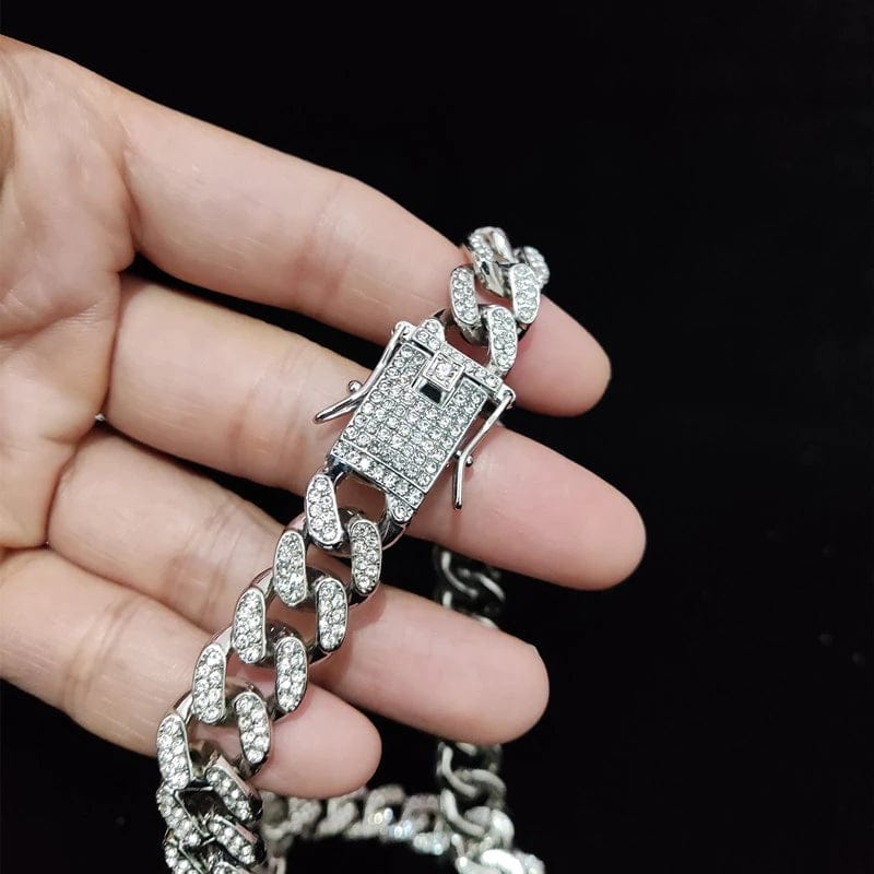 Collier diamant homme hip hop