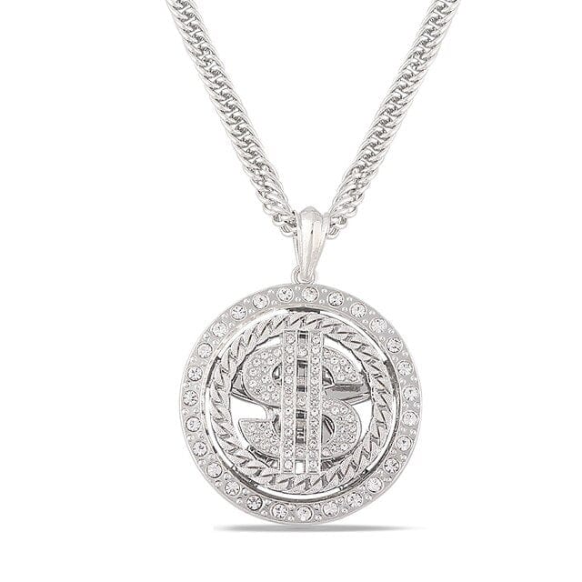 Collier dollar bling bling