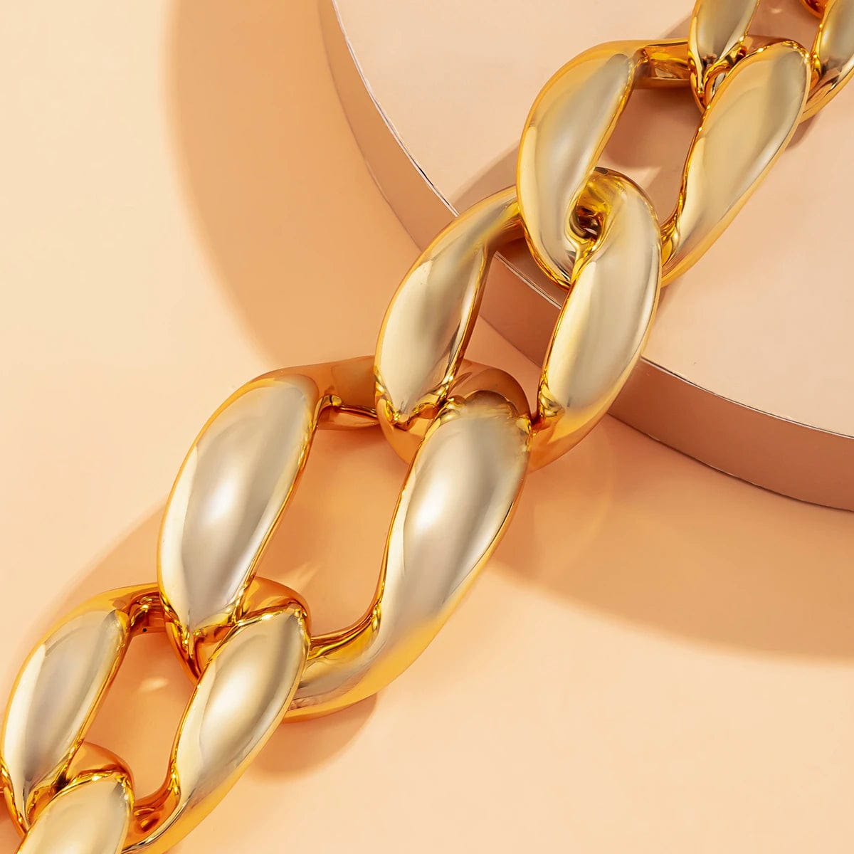 Collier grosse maille ras de cou