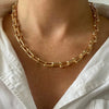 Collier grosse maille tendance