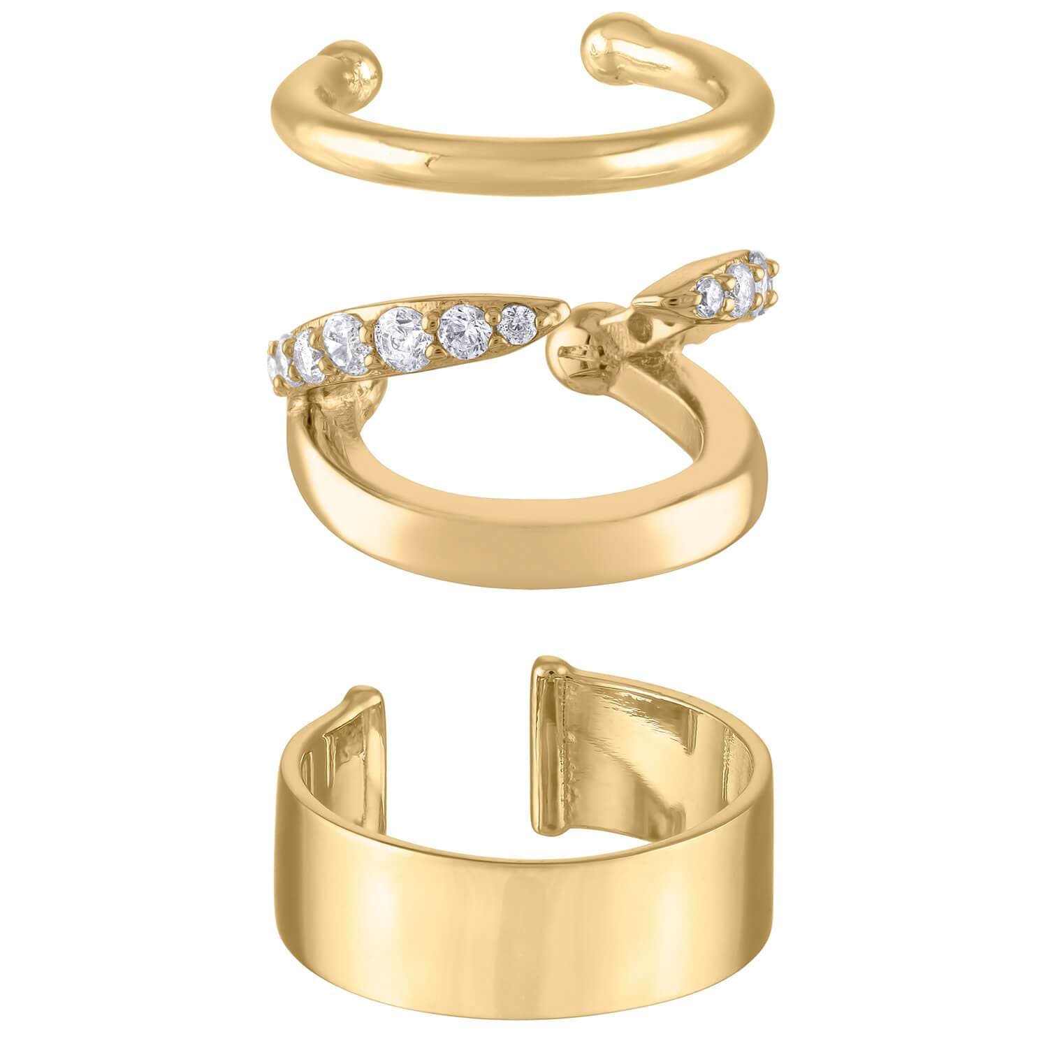 Rebel Ear Cuff Trio